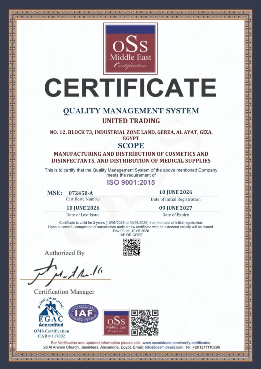 ISO 9001:2015